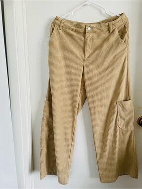 wild fable Wide-Leg Corduroy Pants in Khaki